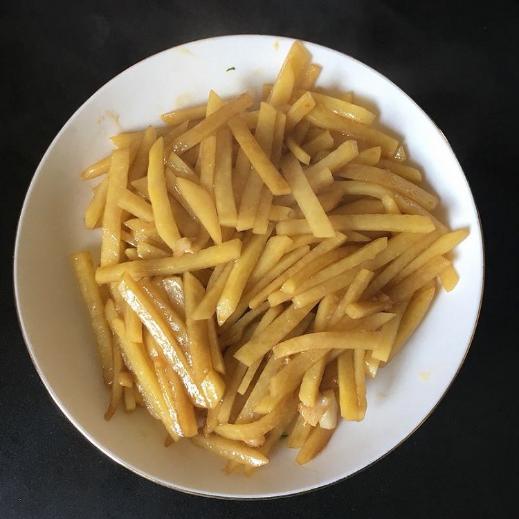 清炒土豆丝的做法