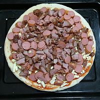 肉肉披萨的做法图解6