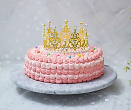 #精品菜谱挑战赛#皇冠彩色蛋糕的做法