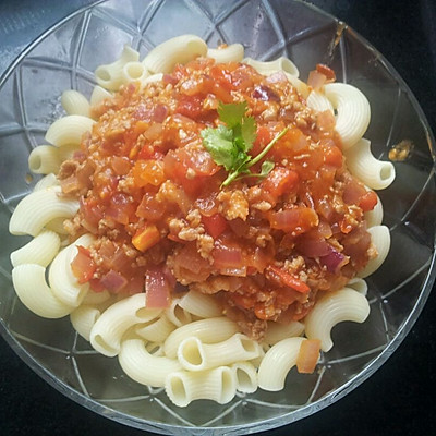 美味茄汁通心粉