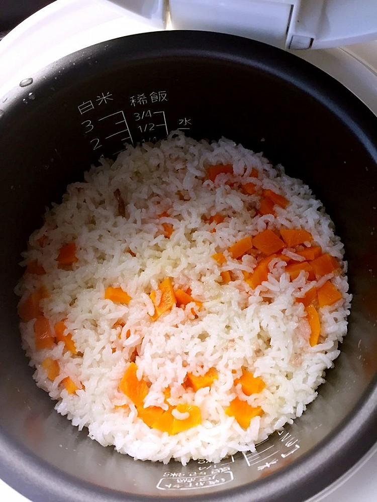 排骨青菜蒸饭（懒人版）的做法
