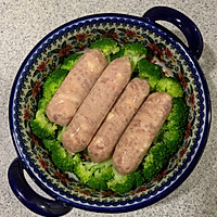 #我心中的冬日限定#西兰花烤肠（无油）的做法图解4