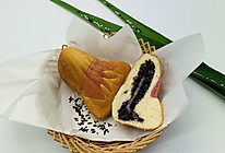 紫米果香红糖粽子的做法