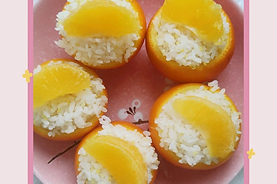橙香二米饭