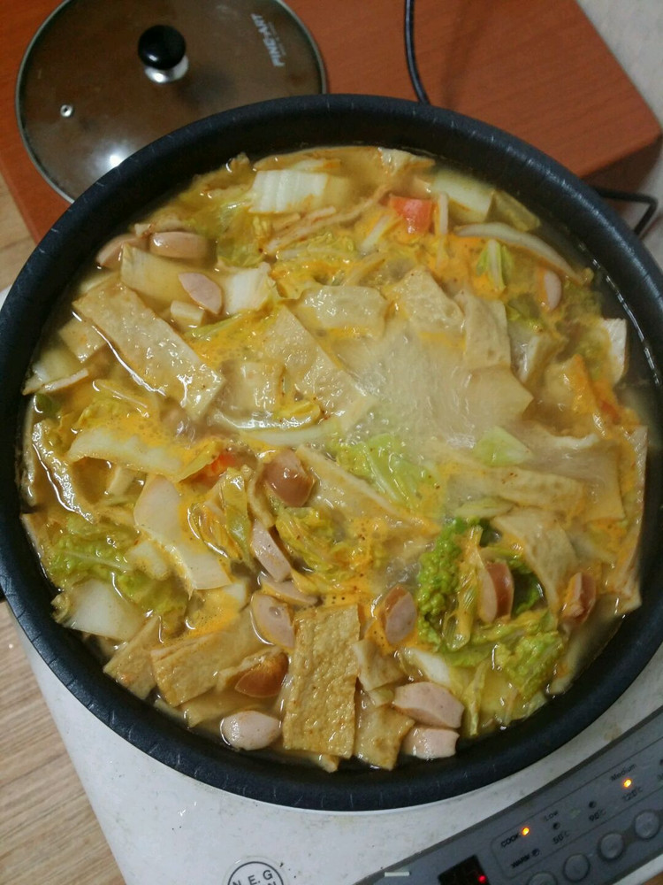 韩式辣豆腐汤的做法