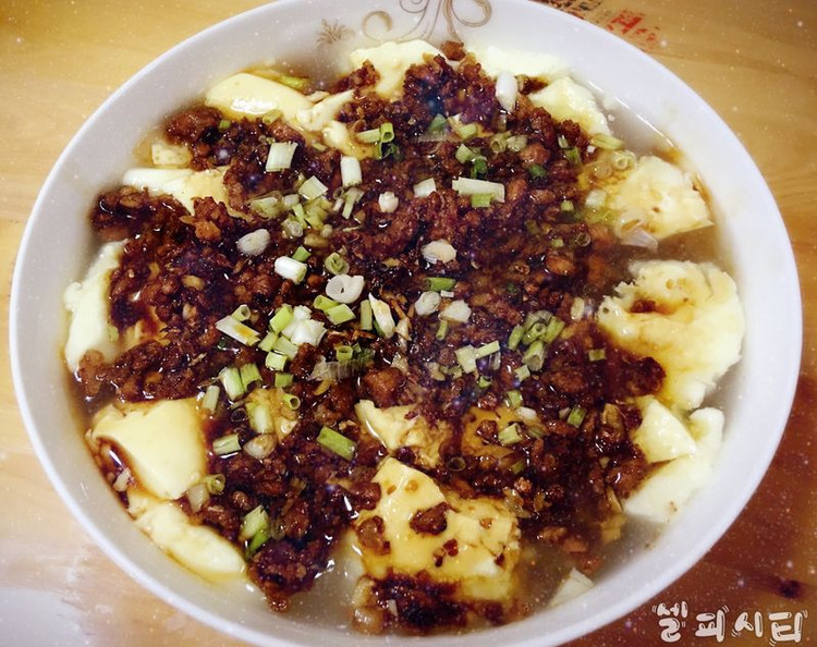 肉沫漂蛋的做法