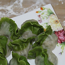 翡翠白菜水饺-附鲜虾去壳方法和新手和面技巧