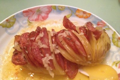 土豆夹红肠