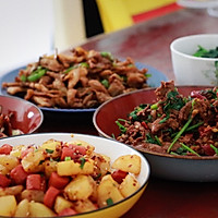香菜牛肉的做法图解10