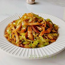 熟肉生蒜焖饼菜