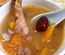 （营养汤）鸡脚花生木瓜汤的做法