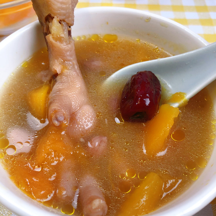 （营养汤）鸡脚花生木瓜汤的做法
