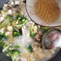 奶白色的蘑菇汤的做法图解7