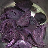 紫薯燕麦饼干的做法图解2