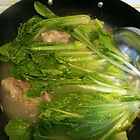 小白菜排骨汤的做法图解4