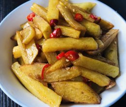 糖醋麻辣土豆条的做法