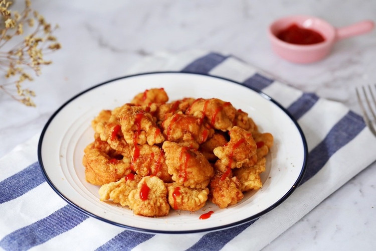 香酥椒盐鸡块的做法