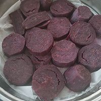 奶香紫薯卷的做法图解4