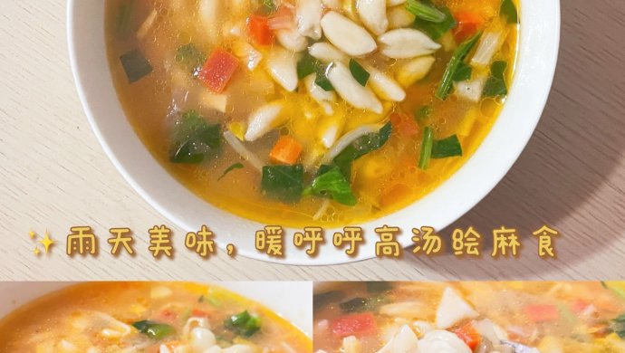 宝宝餐｜高汤彩蔬烩麻食