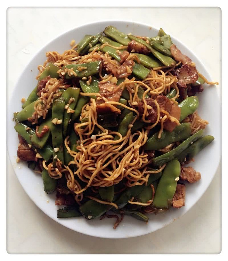 扁豆焖面的做法