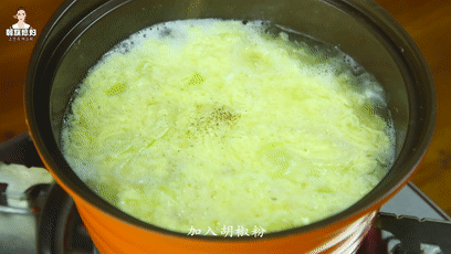韩式鳀鱼年糕汤的做法图解9