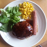 芝士肉饼チーズインハンバーグ的做法图解12