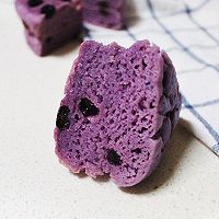 黑加仑紫薯糯米糕的做法图解10