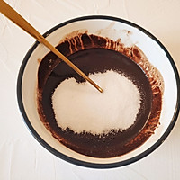 巧克力坚果布朗尼低卡减脂无粉版的做法图解3
