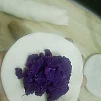 紫薯煎饼的做法图解2
