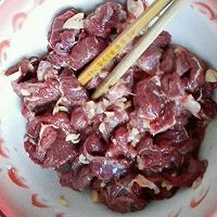 炒牛肉的做法图解3