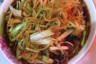 赣南特色凉菜：棒棒菜丝