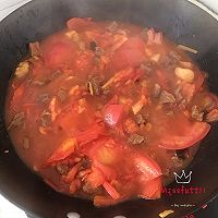 #一人一道拿手菜#酸溜溜的西红柿牛腩面的做法图解8