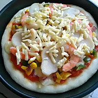 海鲜披萨的做法图解10