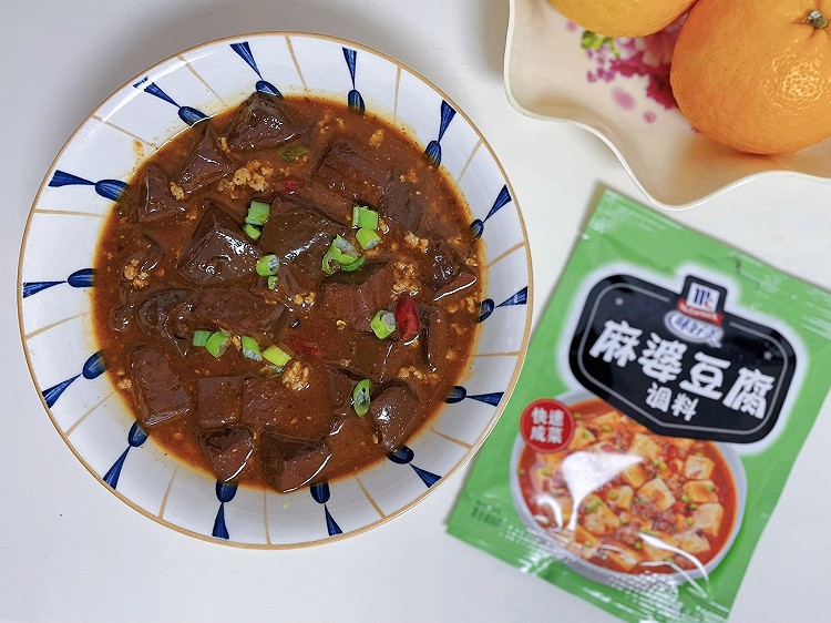 只需15分钟的超下饭麻婆血旺的做法