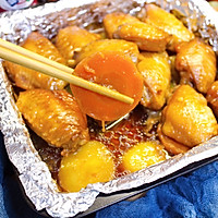 #暖冬酱在手，嗨吃部队锅#时蔬韩式烤鸡翅的做法图解11