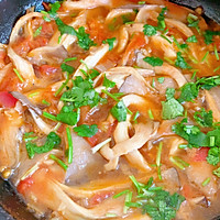 #鸡汁入家宴 感恩正当“食”#鸡汁西红柿炒蘑菇的做法图解15