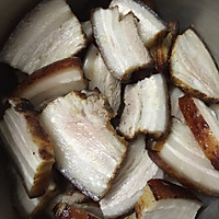 白菜干扣肉#方太一代蒸传#的做法图解3