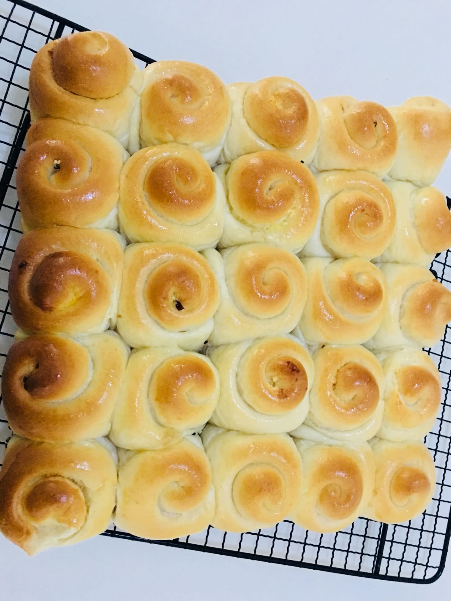 蜂蜜脆底小面包的做法图解15