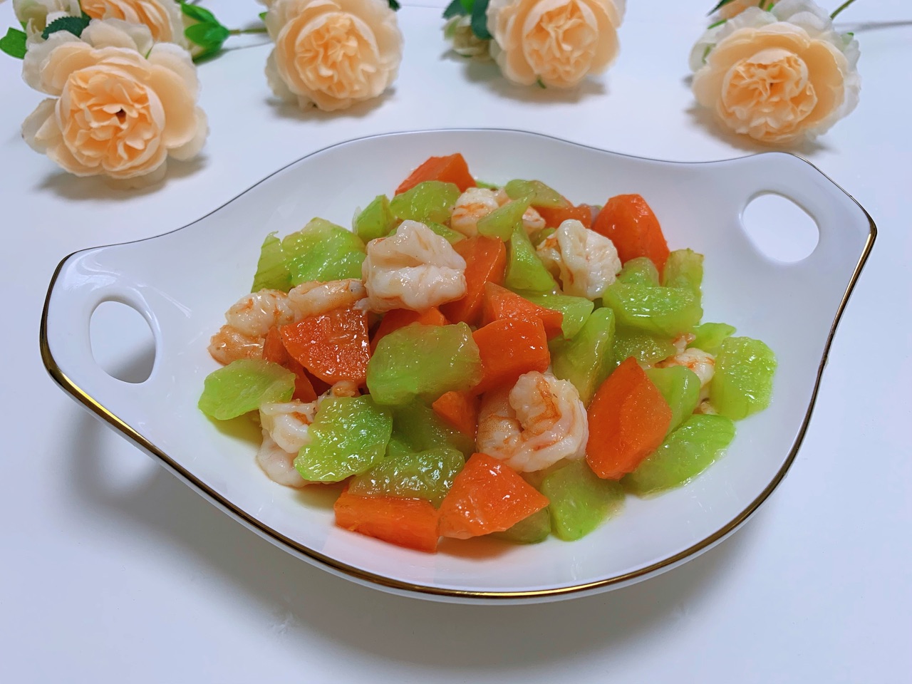 青瓜虾仁