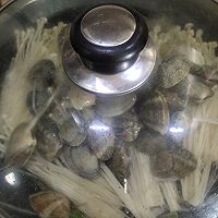 #奈特兰草饲营养美味#黄油针菇花蛤的做法图解7