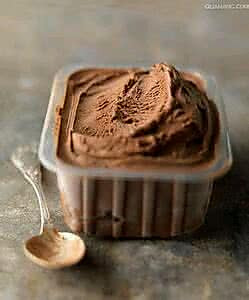 无需奶油版——巧克力冰淇淋