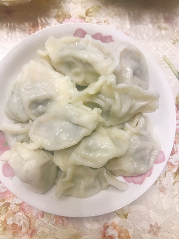 韭菜牛肉馅饺子