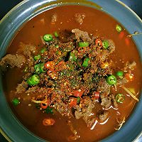 #豪吉川香美味#川香麻辣水煮牛肉的做法图解14