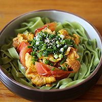 劲爽菠菜手擀面的做法图解18