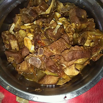 麻辣羊肉(两吃）