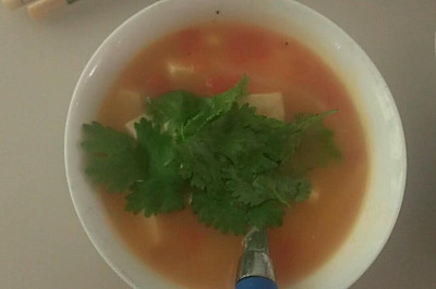 豆腐番茄汤