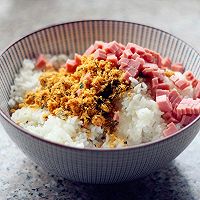 #味达美年味小馆#肉松火腿饭团的做法图解4