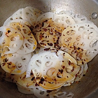 炒藕片的做法图解5