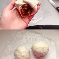 鲜肉榨菜｜不用揉面的锅盔的做法图解5