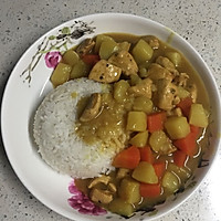 咖喱鸡丁饭的做法图解5